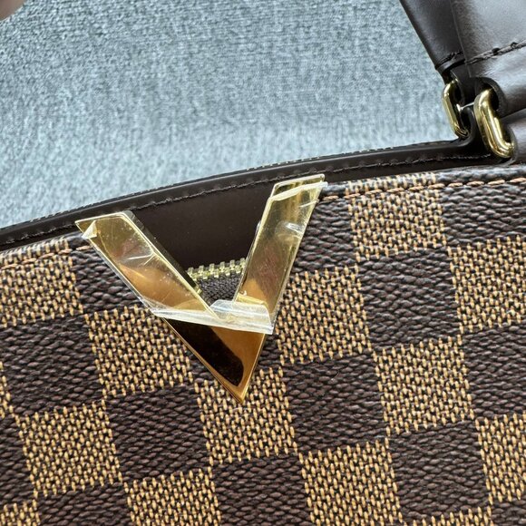 Louis Vuitton Kensington Bowling Brown Damier Ebene Canvas Satchel fbcco1995-101 - Picture 6 of 15